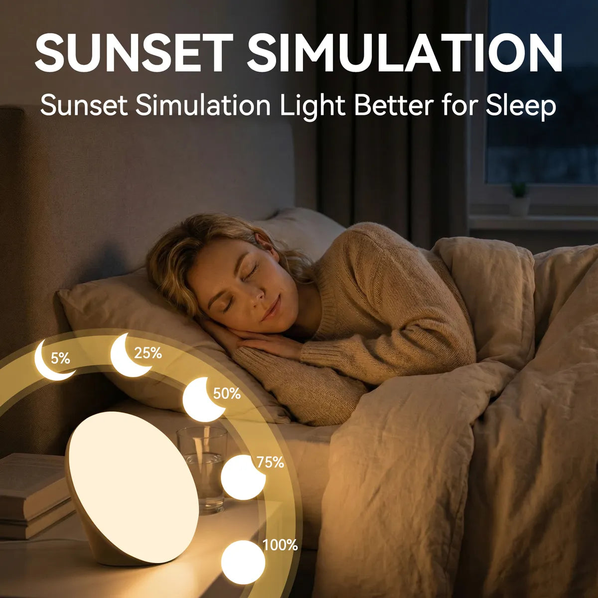 LASTAR Sun Lamp, 10000LUX Sunlight Lamp