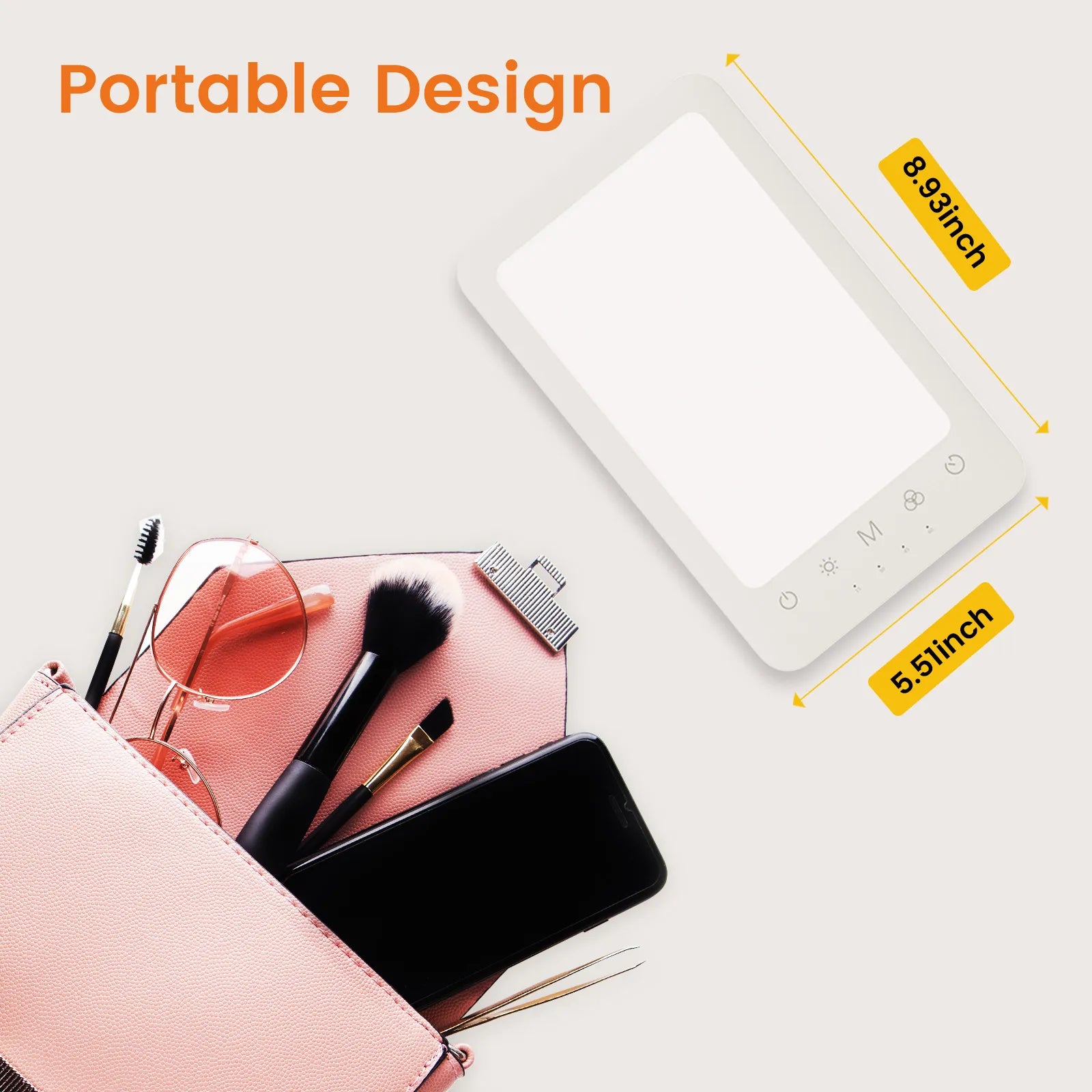 LASTAR Sun Lamp, 10,000 Lux Sun Lamp with 11 RGB Colors, 5 Brightness Levels, 4 Color Temperatures, 4 Timer, Wall Mountable, Touch Control Sunlight Lamp with Memory Function for Home/Office