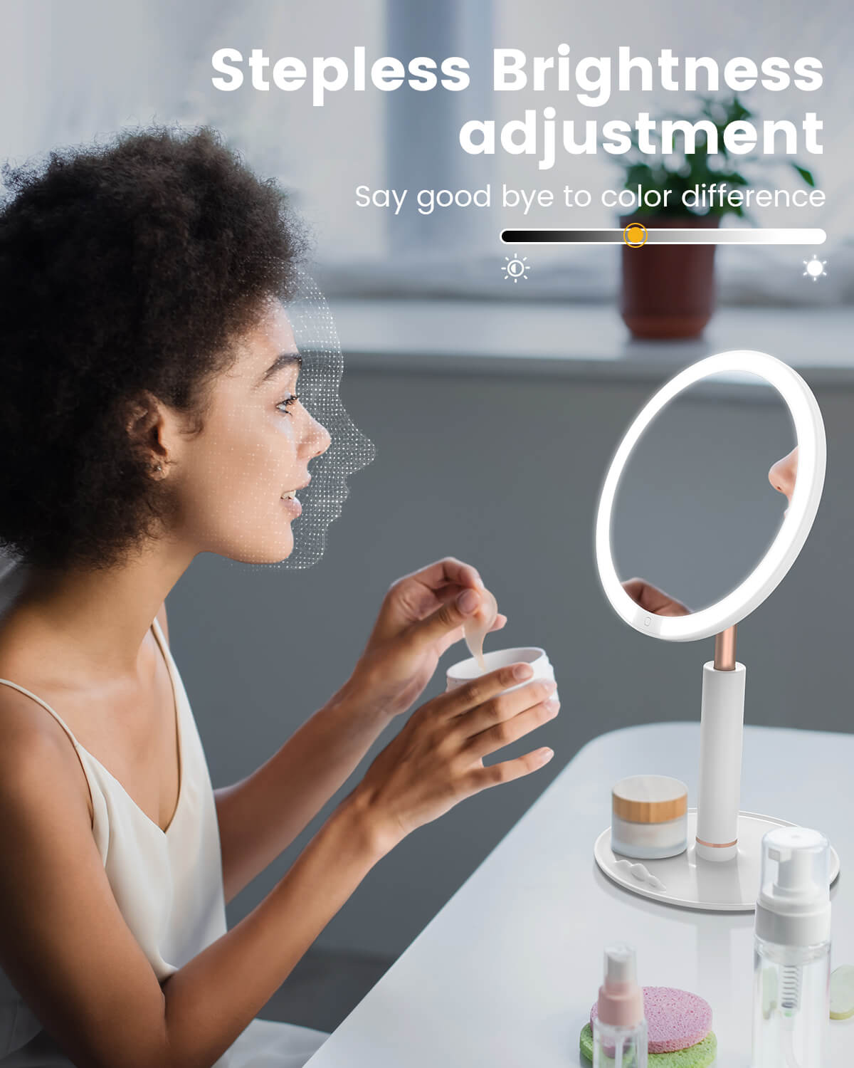 Lighted Makeup Mirror