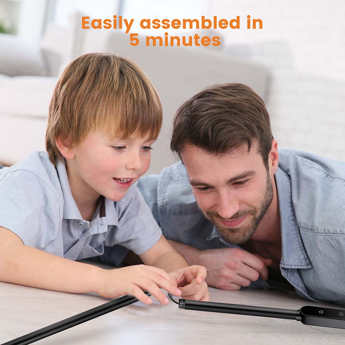 Modern Floor Lamp Black