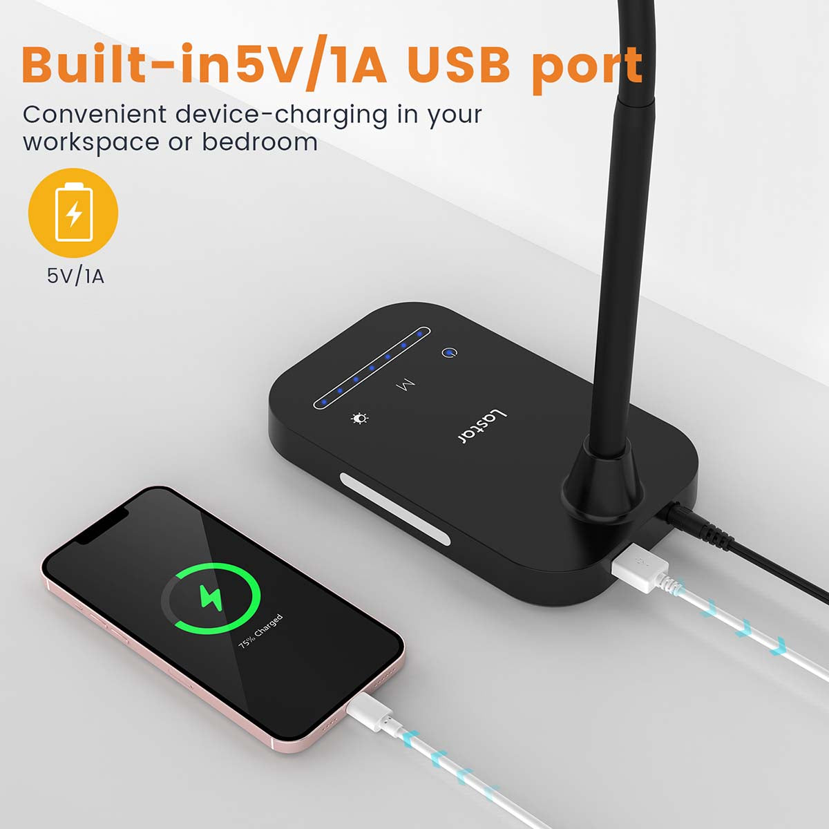 Flexible Gooseneck Table Lamp