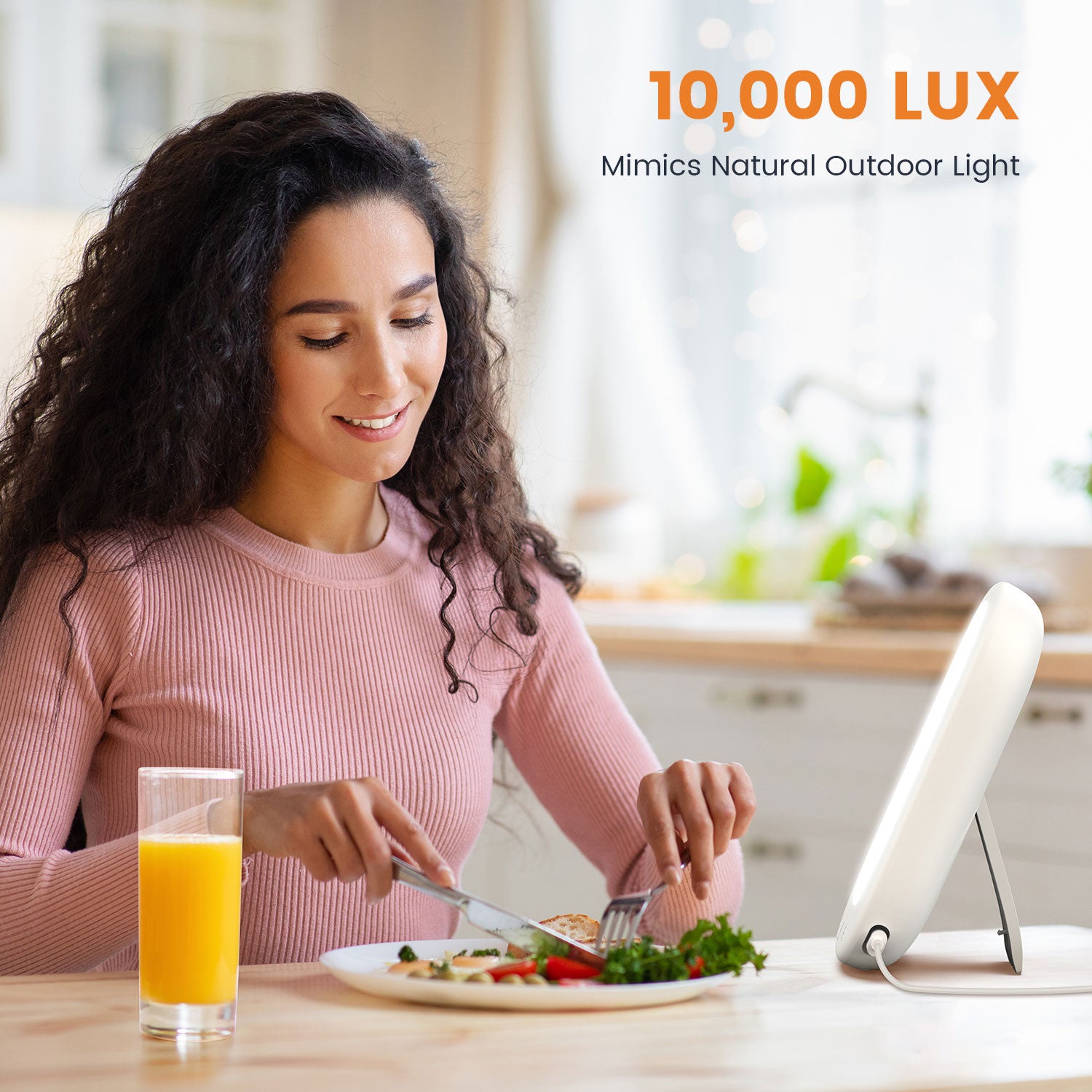 Compact Light Therapy Lamp