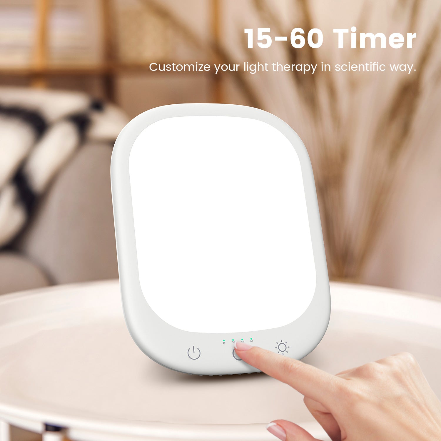 Compact Light Therapy Lamp