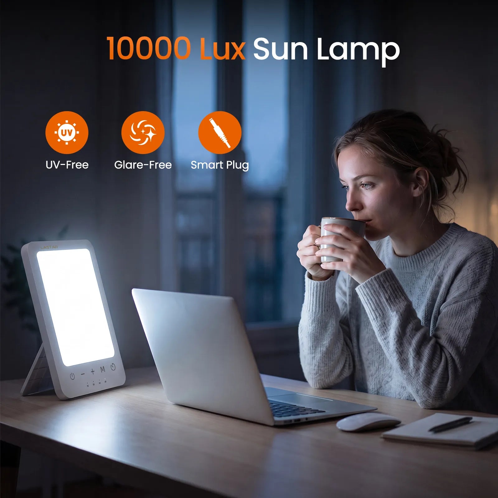 LASTAR 10000 Lux Sunlight lamp