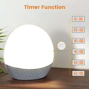LASTAR Light Therapy Lamp, 12,000 Lux UV Free Sun Lamp with 4 Color Temperature & 5 Brightness Levels & 6 Timer Function Night Light Compatible for Smart Plug Visit the LASTAR Store