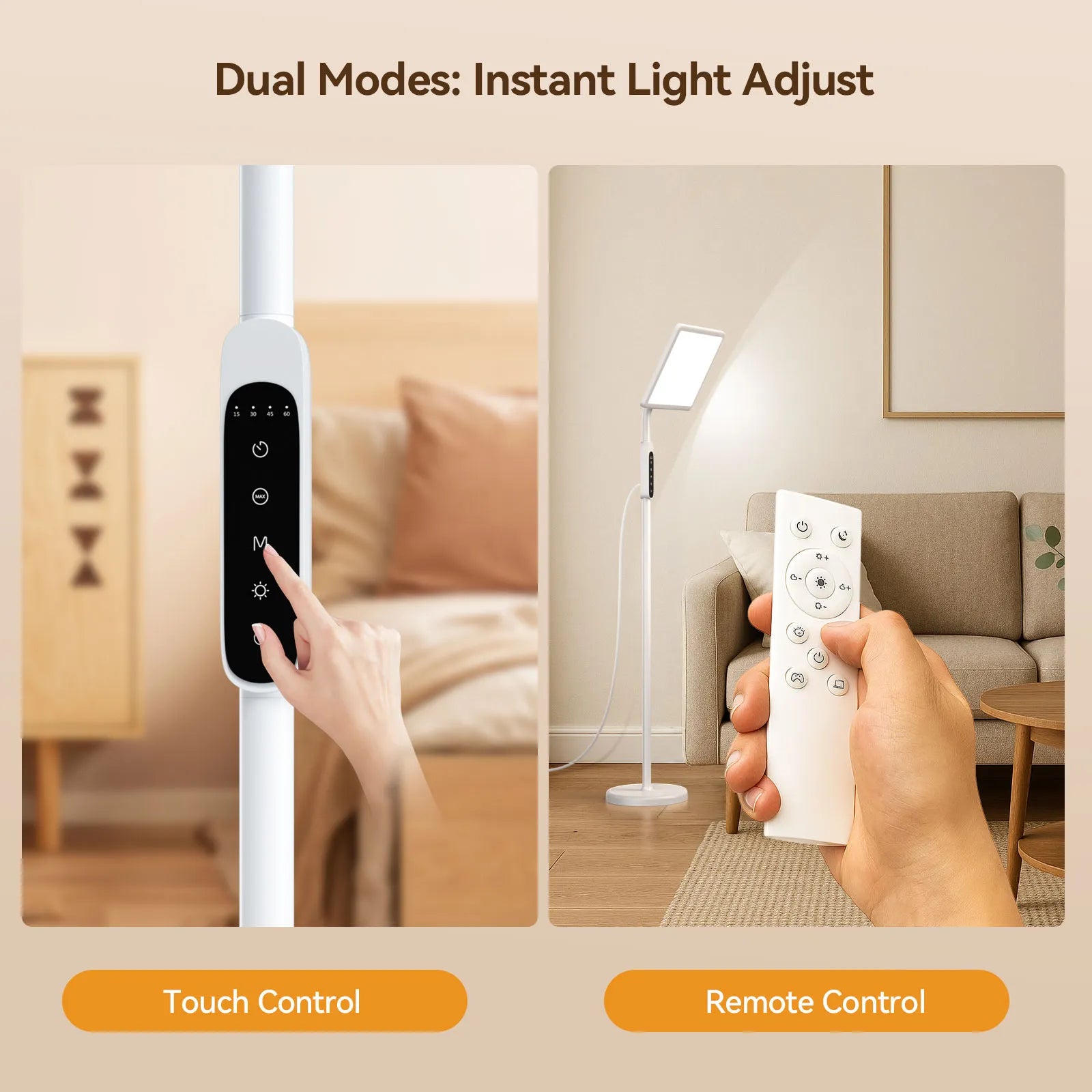 Sun Light Lamp for SAD therapy by LASTAR — Light Therapy Lamp for boosting mood and energy