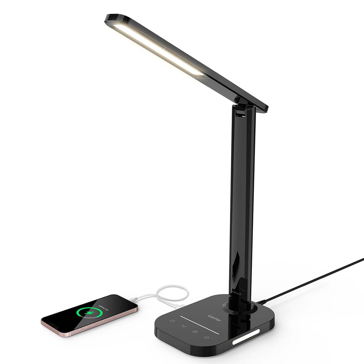 Dimmable LED Desk Lamp with USB Port