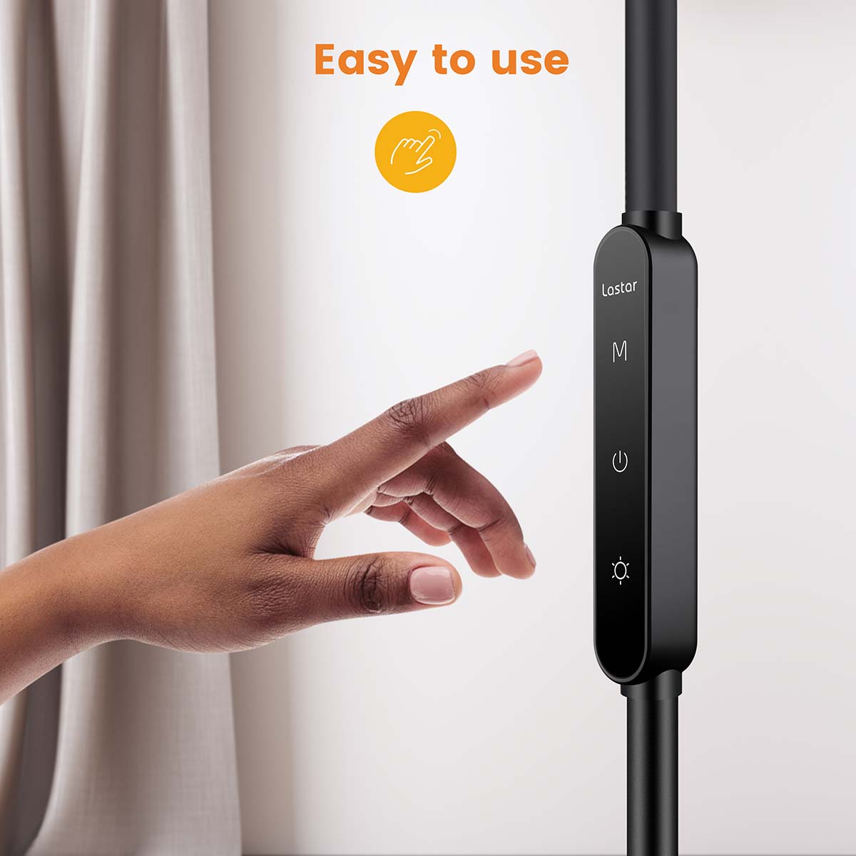 Modern Floor Lamp Black