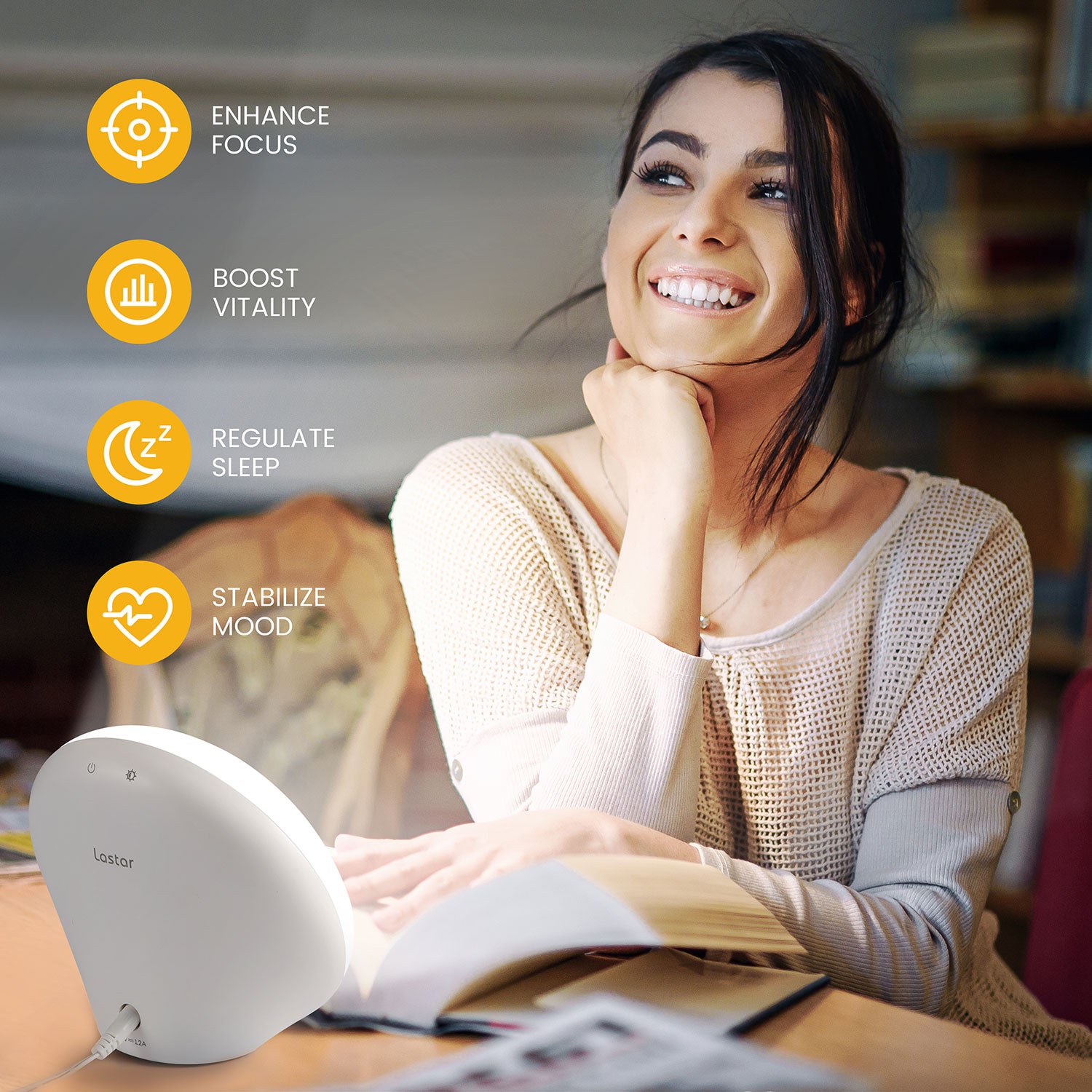 Brightsun Light Therapy Lamp