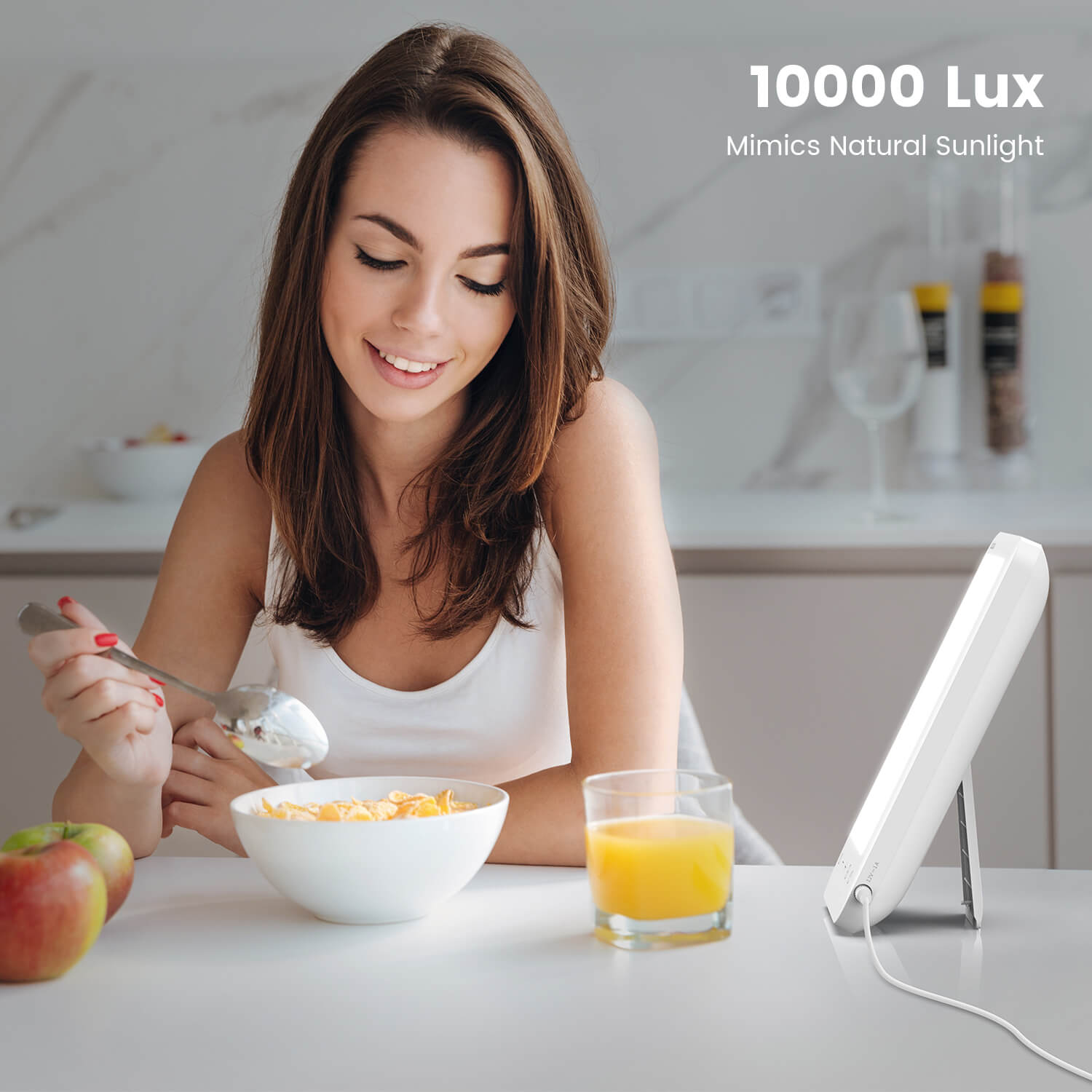 10000 Lux Sunlight lamp